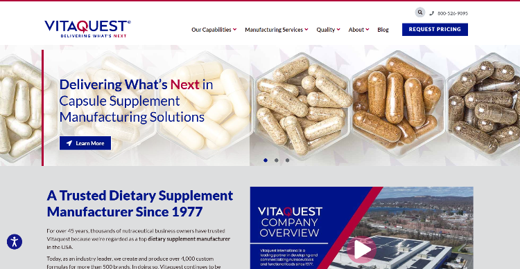 10+ Best Herbal Supplements Manufacturers 1 vitaquest