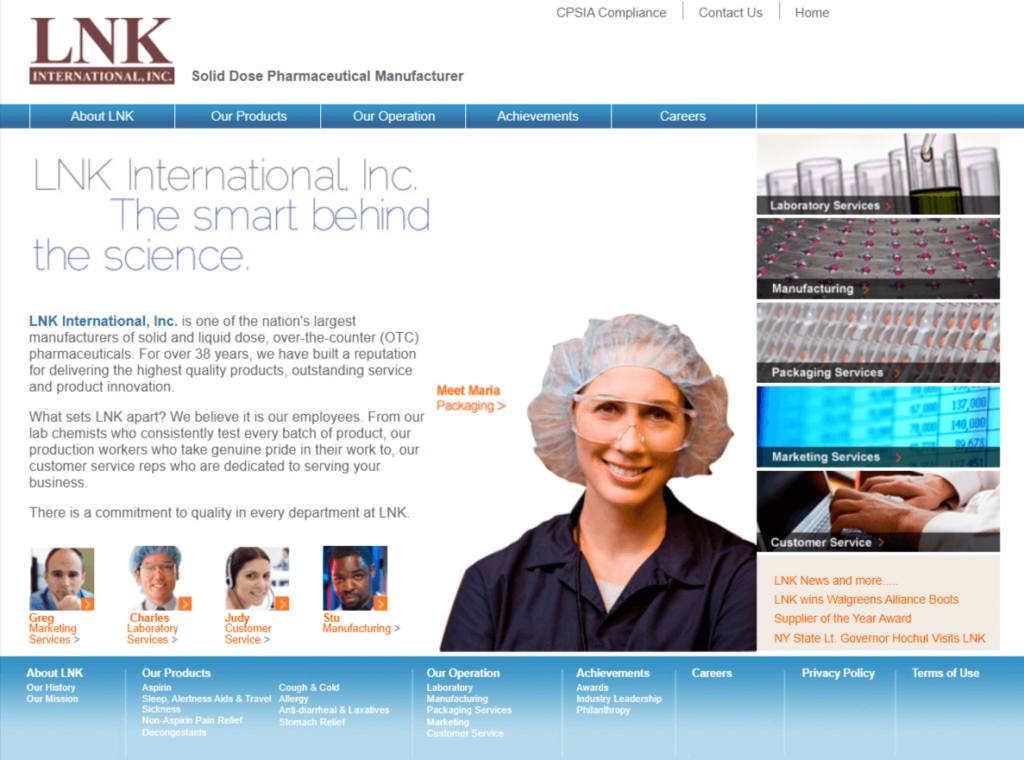 Top 10 Over the Counter Pharma Companies 3 LNK International