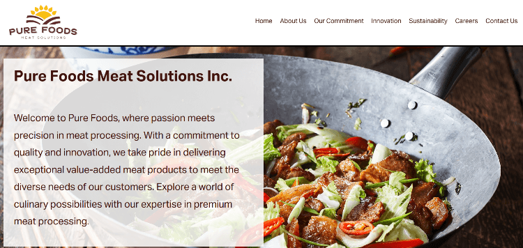 Top 10 Best Beef Manufacturing Companies 10 Pure Foods Meat Solutions